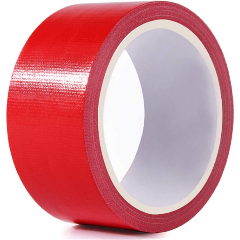 Zrwaska Duct Tape - Waterproof, Gaffer, Super Sticky Gaffa, Heavy Duty, High Strength, Red, 48Mmx10m (Pack 1) 5060993712316
