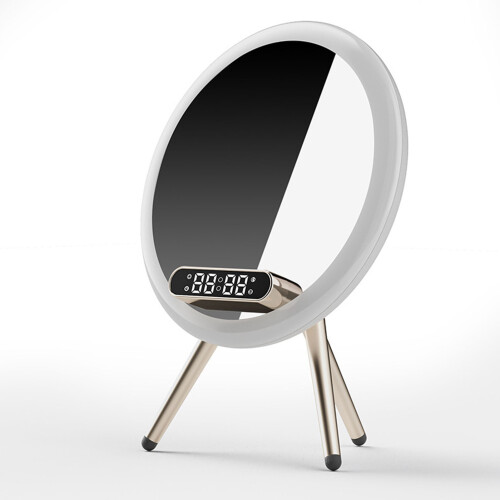 Multifunctional LED Smart Makeup Mirror with Wireless Charging & Bluetooth Speaker 2