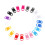 20pcs 10mm Curved Side Release Plastic Buckle for Paracord Bracelet Mi 1