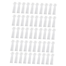 50 pieces Long Arm Length Disposable Pond/Aquarium Veterinary Gloves C