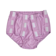 Women Pure Cotton Elderly Incontinence Patient Underpant Underwear Pan