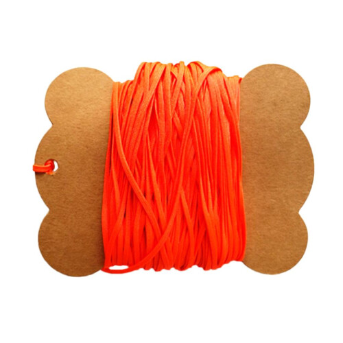 Durable High Strength Flat Line for Scuba Dive Reel 15m Fluorescent Or