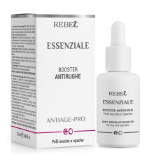 Rebel ESSENTIAL | Anti-Wrinkle Booster Face Serum | Illuminating Antioxidant | Bakuchiol and Vitamin C | Anti-Spots and Anti-Ageing | 99% natural
