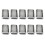 10 Piece Aluminium Steel Wire Rope Cable Ferrules Crimping Loop Sleeve 1