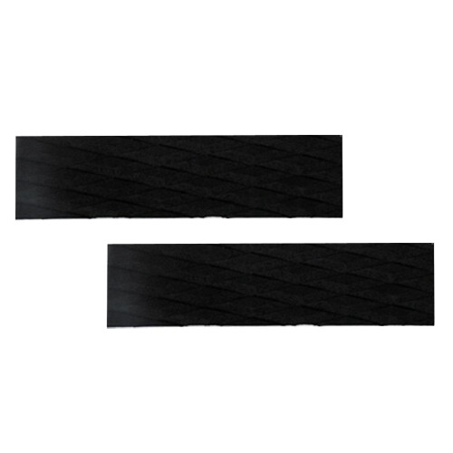 2 Pieces EVA Skimboard Traction Pad Bar Grip SUP Surfboard Shortboard