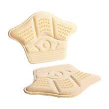 2x Shoes Heel Protectors Adhesive Line for Men Women Dots Glue Beige T