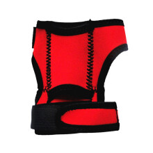 Outdoor Scuba Diving Torch Flashlight Holder Soft Hand / Arm Mount Red