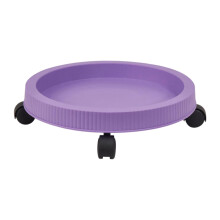 Rolling Flower Pot Tray with Wheels Plant Saucer Potted Flower Mover P