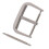 Stainless Steel Watch Band Replacement Buckle with Spring Bar Silver 2 1