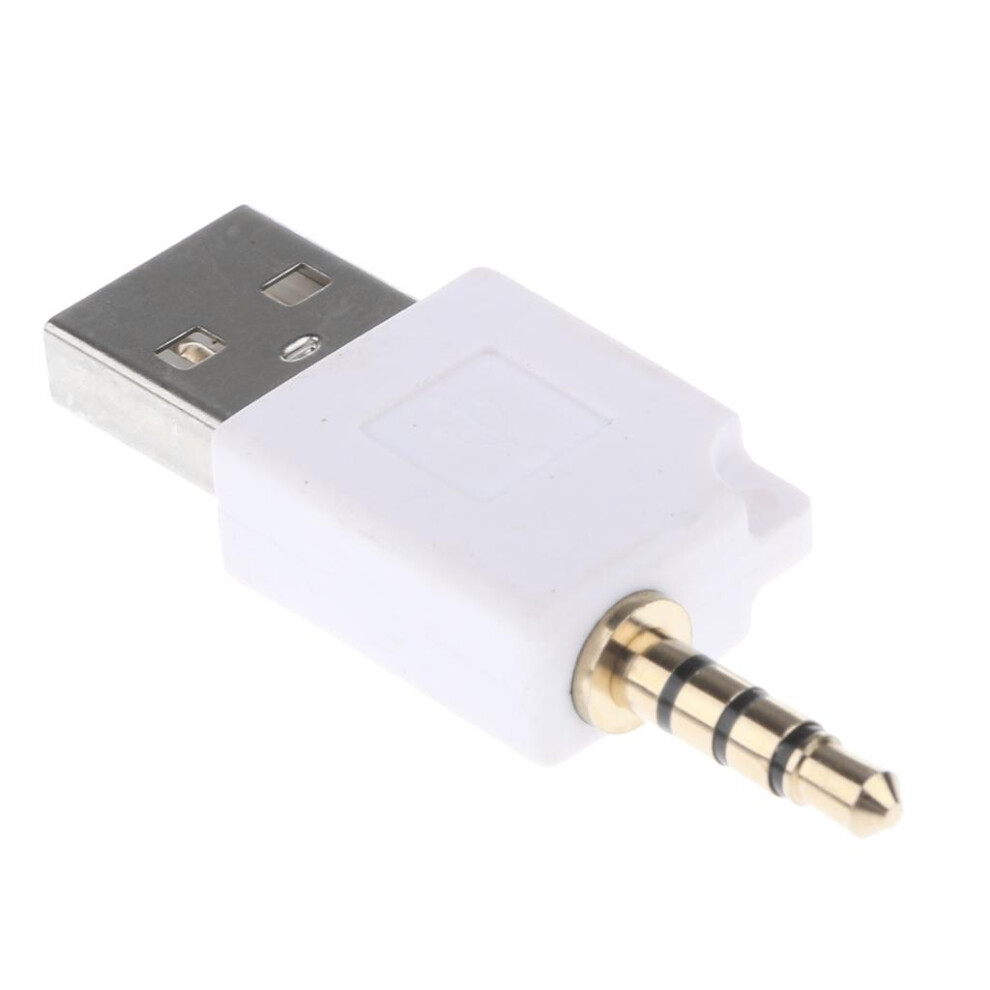 Usb 2.0 To 3.5Mm Adapter For Apple Ipod Shuffle 1St 2Nd Generation Whi 6902696589293