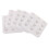 5pcs Elastic Bra Strap Extension Bra Extenders 3x 3 Hook White 1