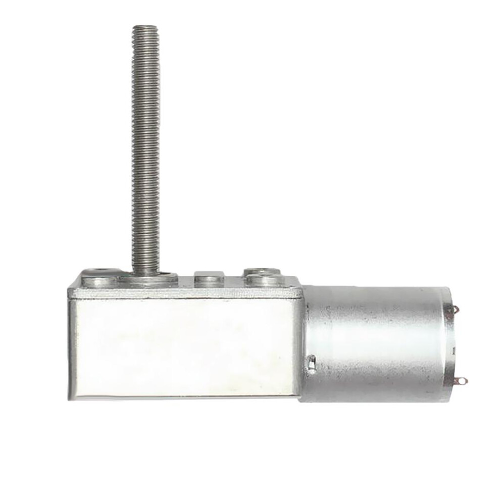 Dc 12V Metal High Turque Turbo Worm Gear Motor Reducer Gear Box 10Rpm 6902696593443