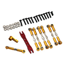 RC Car Pull Rod for Wltoys 144010 144001 144002 1/14 RC Car Model Gold