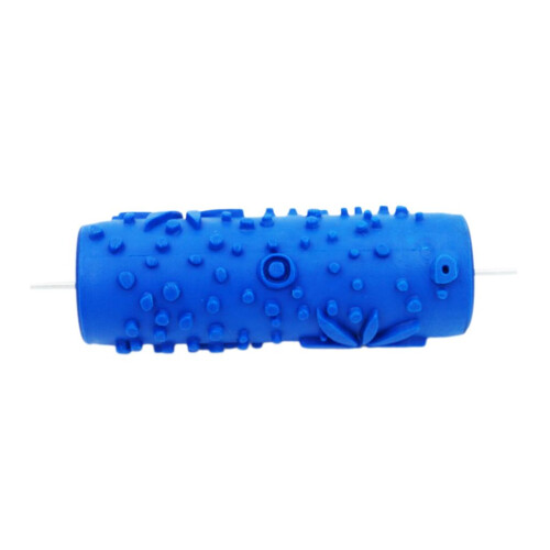 5'' Embossed Paint Roller Sleeve Wall Stencil Brush Flower Pattern Dec