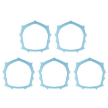 5 Pieces Dental Plastic Rubber Dam Frame Holder Autoclavable Instrumen