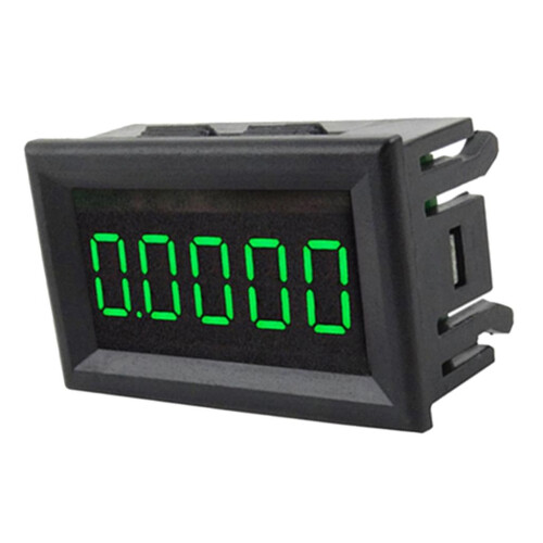 DC 3.5-30V Mini 5 Digit Digital LED Ammeter Ampere Meter Panel Car Gre