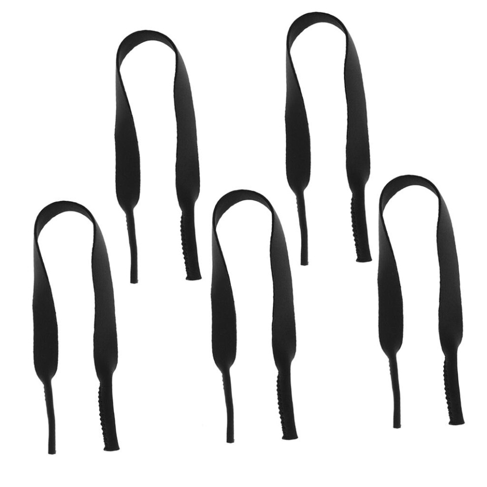 5pcs Neoprene Eyewear Sunglasses Glasses Neck Cord Retainer Band Strap
