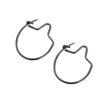 50Pcs Carp Fishing Maggot Clips Bait Ring Rigs Tackle for Fishing Hook