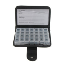 7 Daily Pill Wallet Box Medicine Tablet Organizer Storage Travel Dispe