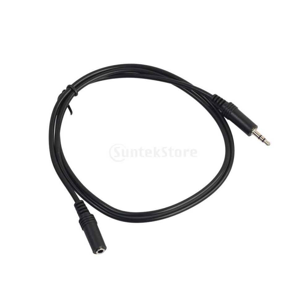 3.5Mm Jack Male To Female Audio Stereo Extension Aux Cable For Headset 6902696595096