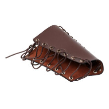 Archery Arm Guard Handmade Lace-up Cow Leather Traditional Bow Hunting