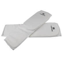 Taekwondo Karate MMA Shin Instep Protector Leg Foot Guard Cloth Pad L