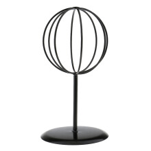 Deluxe Metal Hat Rack Hair Wig Toupee Holder Storage Display Stand Bla