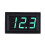 2 Wire DC5-120V Digital Volt Voltage Meter Voltmeter Car Motor 0.56'' 1