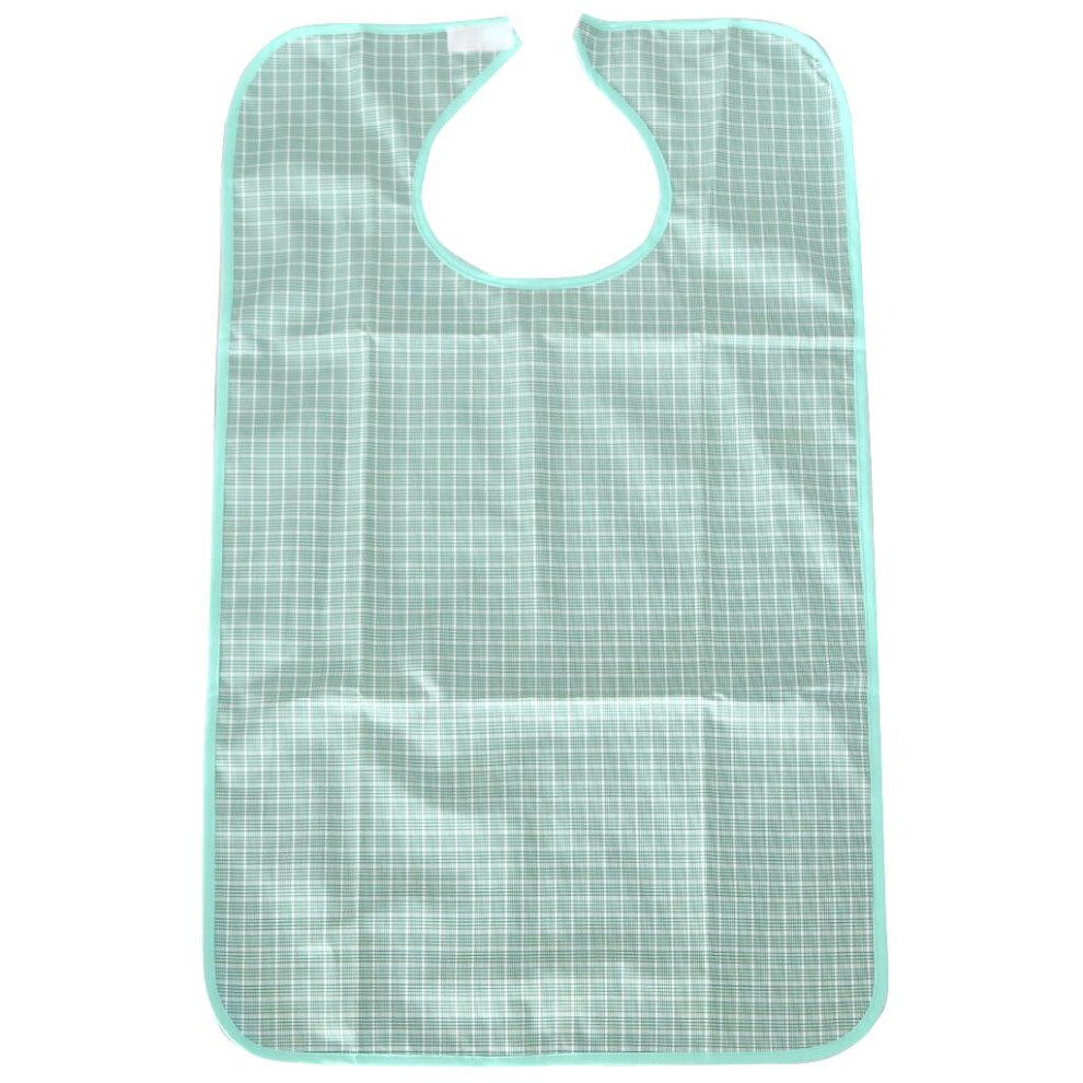 Waterproof Adults Elder Mealtime Cloth Protector Disability Aid Bib Li