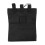 Tactical Folding Dump Bag Nylon MOLLE Belt Pouch Drop Mag Black 1
