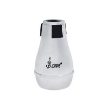 Practice Straight Mute Silencer for Alto Tenor Trombone Parts Silver