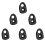 6 Pieces Kayak Canoe Single Eyelet Tie Down Loop Safety Deck Fitting 3