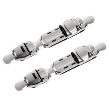 2pcs Adjustable Fishing Reel Seat Deck Wheel Rod Clip Pole Fitted Deck