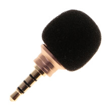 Mini 3.5mm Microphone Mic For Smartphone Mobile Phone Recording 3.5mm