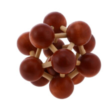 Wooden Intelligence Toy Kong Ming Lock Brain Teaser Game Toy Take Out
