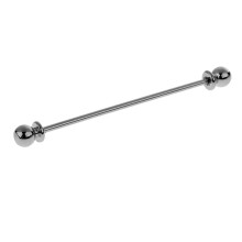 Men's Round Head Shirt Collar Clip Bar Pin Clip Tie Brooch Necktie Sil