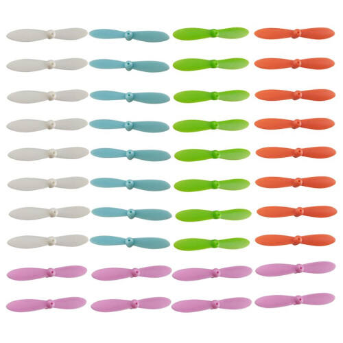 40pcs Propeller Airscrew Propellers for Cheerson CX 10 Mini Drone Mult 1