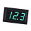2 Wire DC5-120V Digital Volt Voltage Meter Voltmeter Car Motor 0.56'' 3
