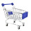 Mini Shopping Cart Trolley Toy Dark Blue 3