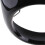 7" Motorcycle Universal Retro Headlight Fairing Wind Screen Black 3