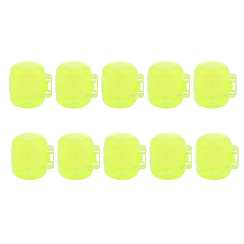 10pcs Fishing Lure Hook Protector Cover Fish Jig Hook Caps Case M