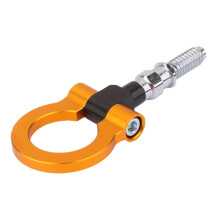 EU Aluminum Anodized Front or Rear Racing Screw-on Tow Hook Trailer Or