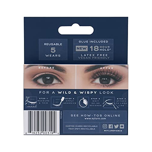 Eylure Wild & Wispy Fierce False Lashes 1