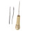 3 Needles Copper Handle Sewing Awl Hand Stitcher Shoe Repairing Tool 3