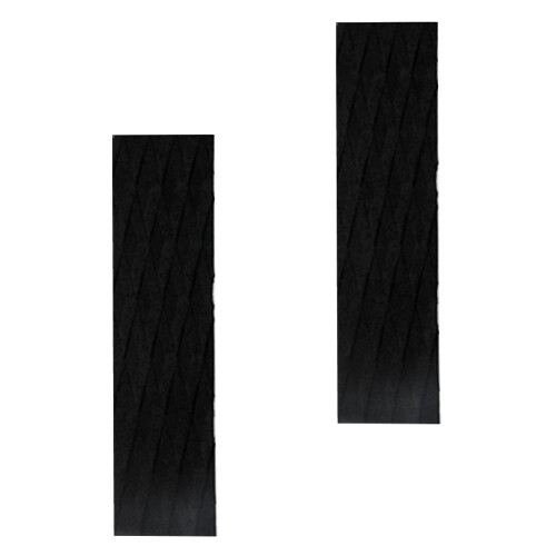2 Pieces EVA Skimboard Traction Pad Bar Grip SUP Surfboard Shortboard 2