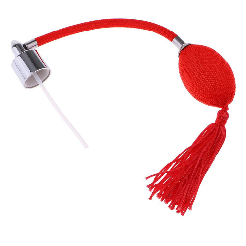 Perfume Bottle Atomizer Long Spray Ball Tube 18mm Red 2