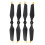 4PCS 8331F Propellers for DJI Mavic Pro Platinum Quick Release Black G 2