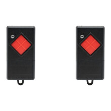 2X MAHS40-01 40.685mhz Garage Door Remote Control 40.685MHz Fixed Code Gate Keyfob Transmitter