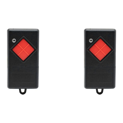 2X MAHS40-01 40.685mhz Garage Door Remote Control 40.685MHz Fixed Code Gate Keyfob Transmitter 1
