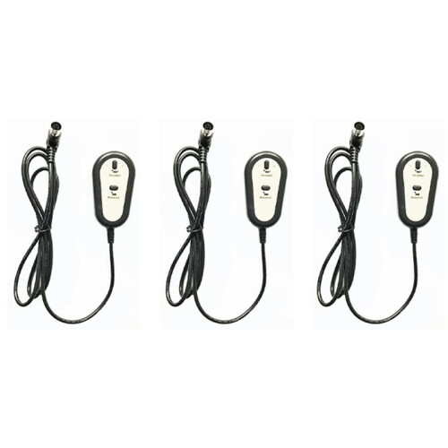3X Interrupteur D'Inclinaison Électrique Télécommande Chaise Élévatrice Interrupteur de Commande Manuelle à 2 Boutons Appareils Ménagers